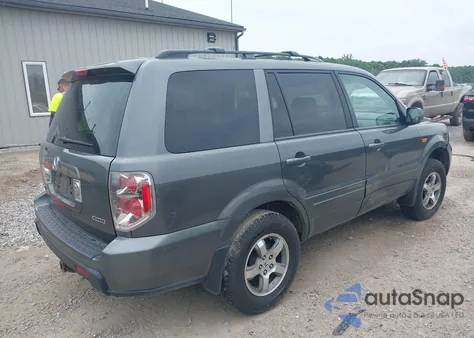 2007 Honda Pilot Ex-L from USA, damaged, VIN 2HKYF18647H530078